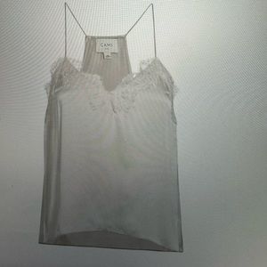 Cami NYC Racer Tank in Dove